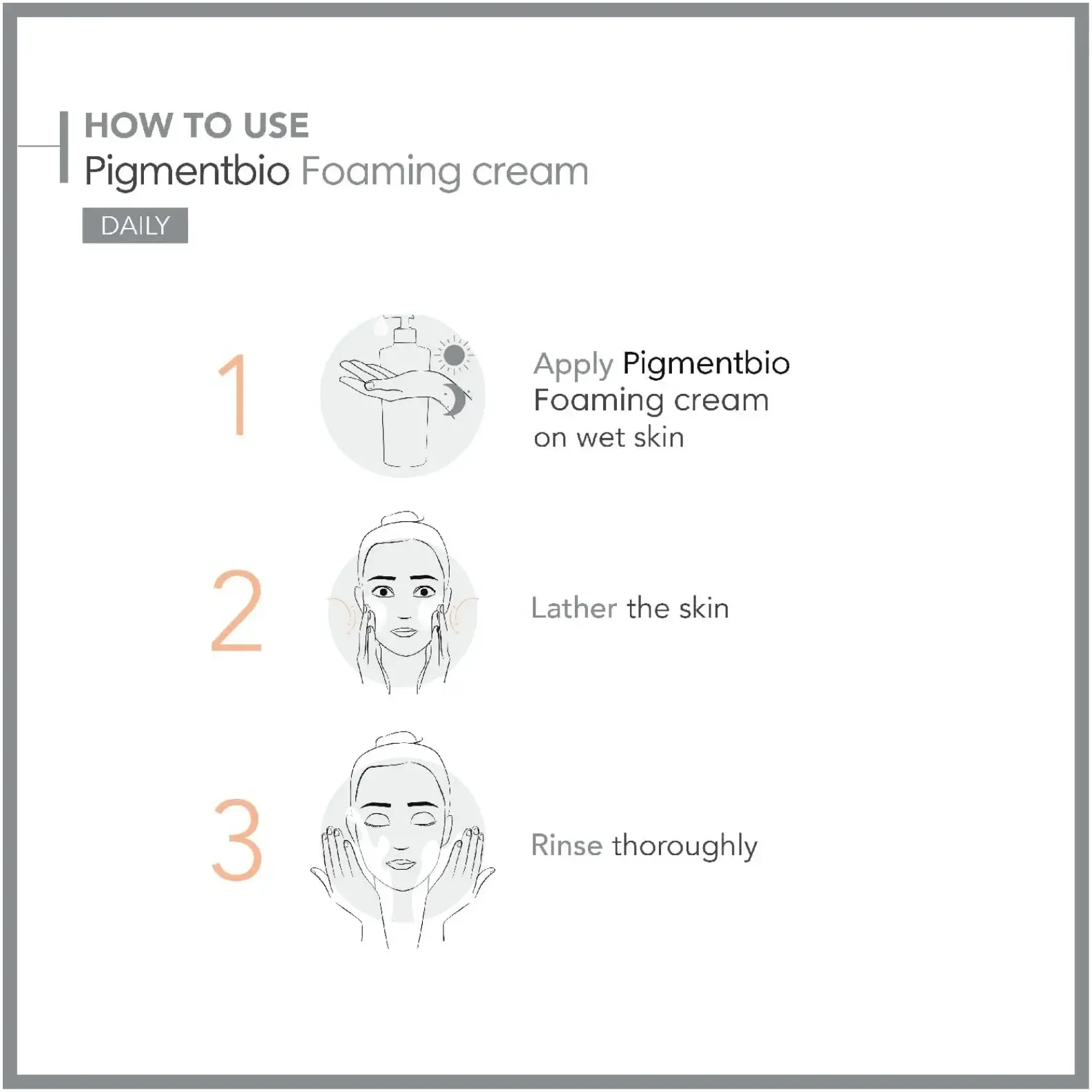 Bioderma Pigmentbio Brightening Anti-Dark Spot Foaming Cream 500ml