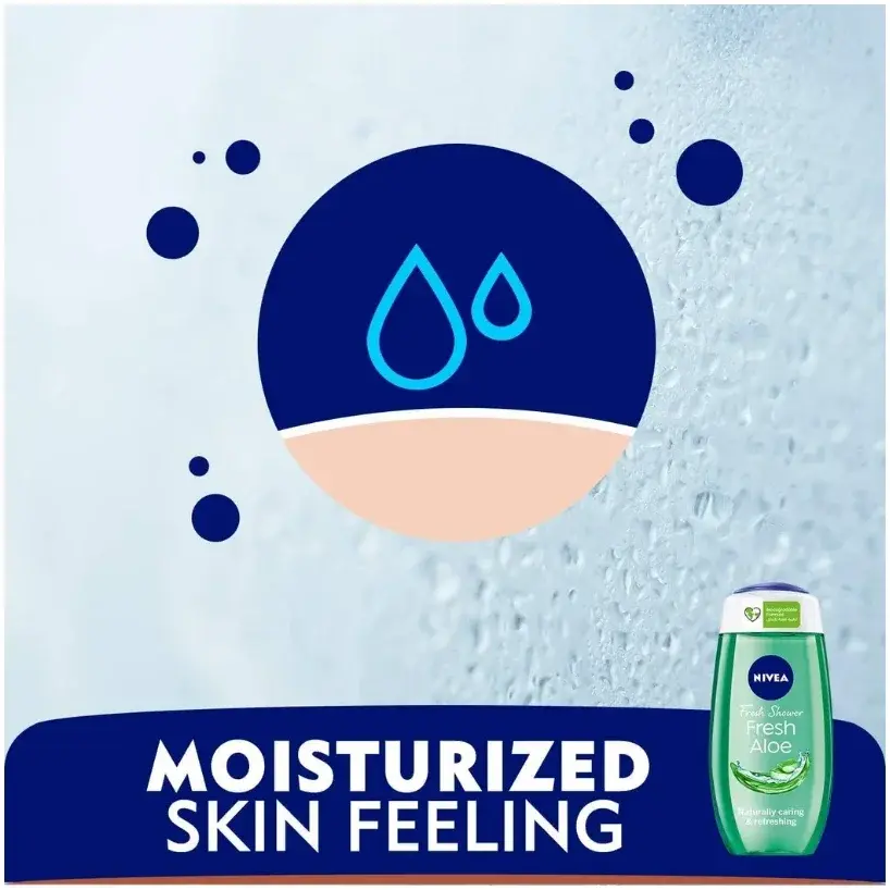 Nivea Fresh Aloe Shower Gel 250mL