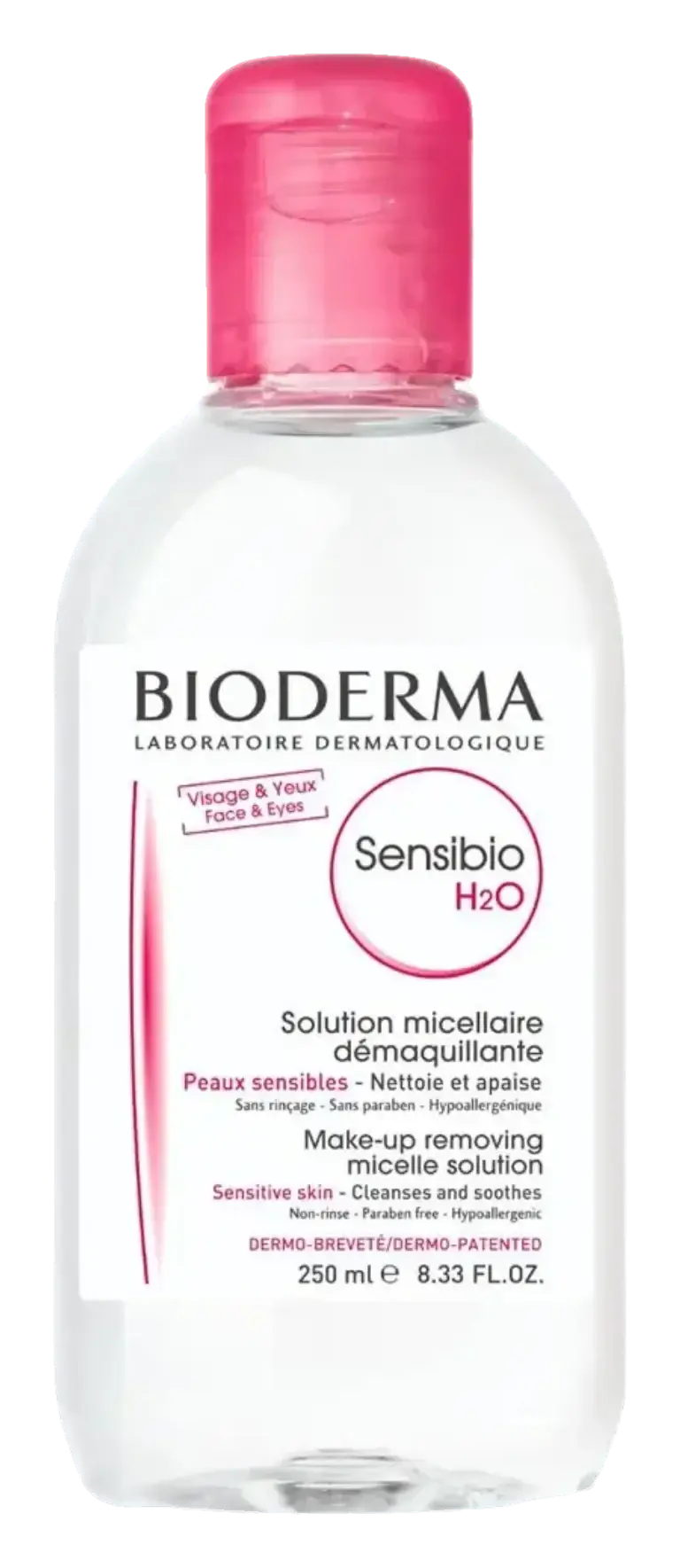 Bioderma Sensibio H2O Gentle Makeup Removing Micellar Water 250ml pack