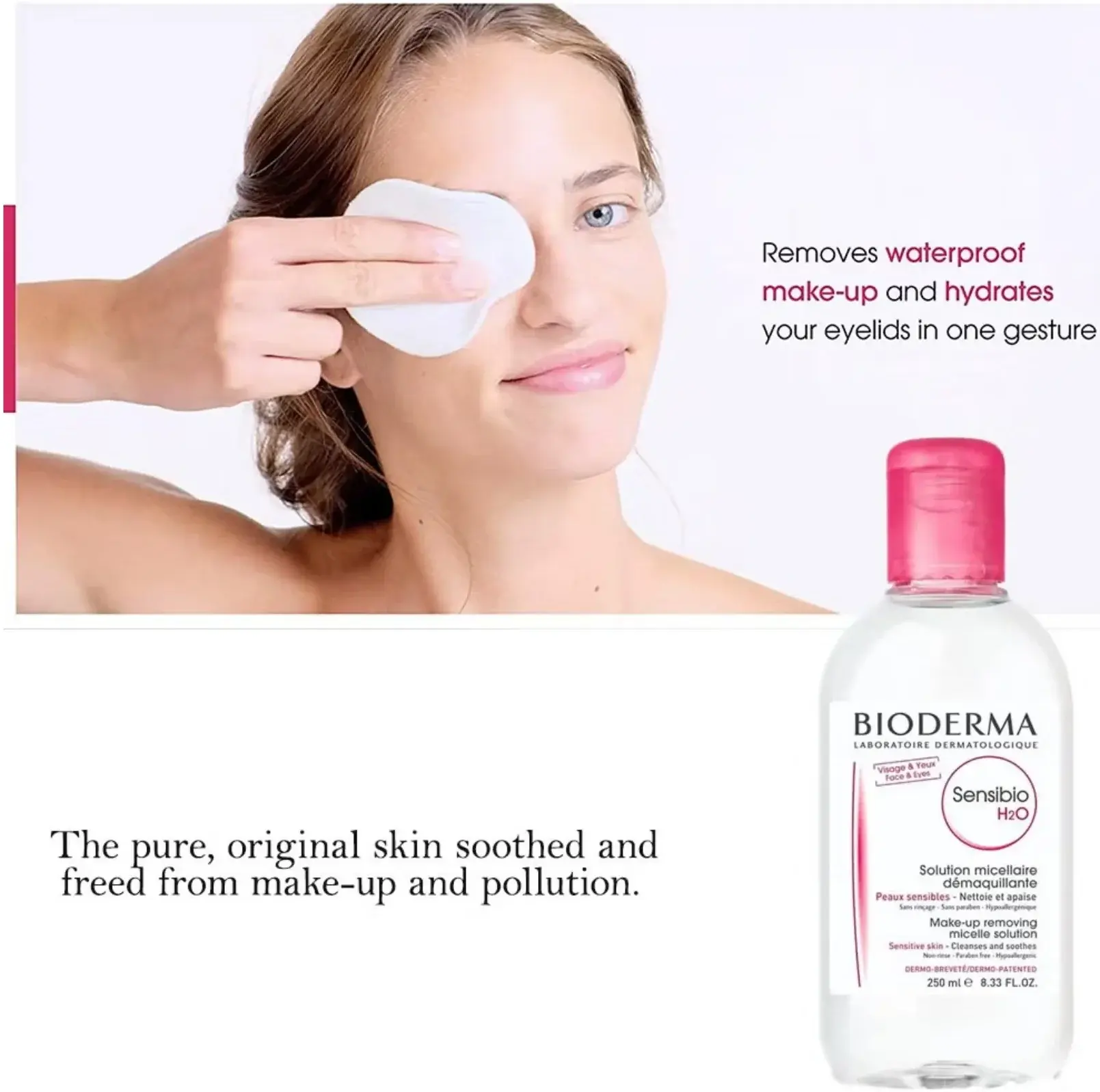 Bioderma Sensibio H2O Gentle Makeup Removing Micellar Water 250ml