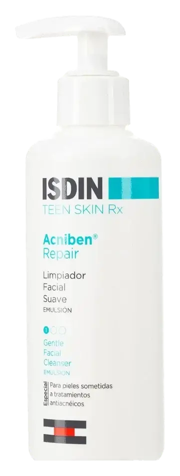 Isdin Acniben Cleansing Emulsion Cream 180mL pack