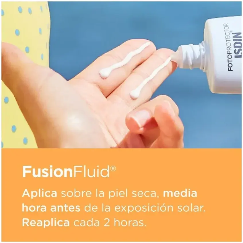 Isdin Foto Protector Fusion Fluid Spf50+ Matte For Sensitive Skin 50mL
