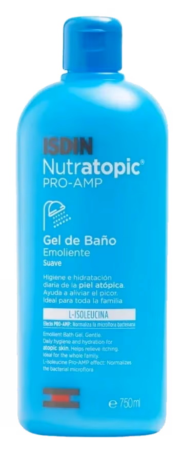 Isdin Nutratopic Pro-Amp Bath Gel 400mL pack