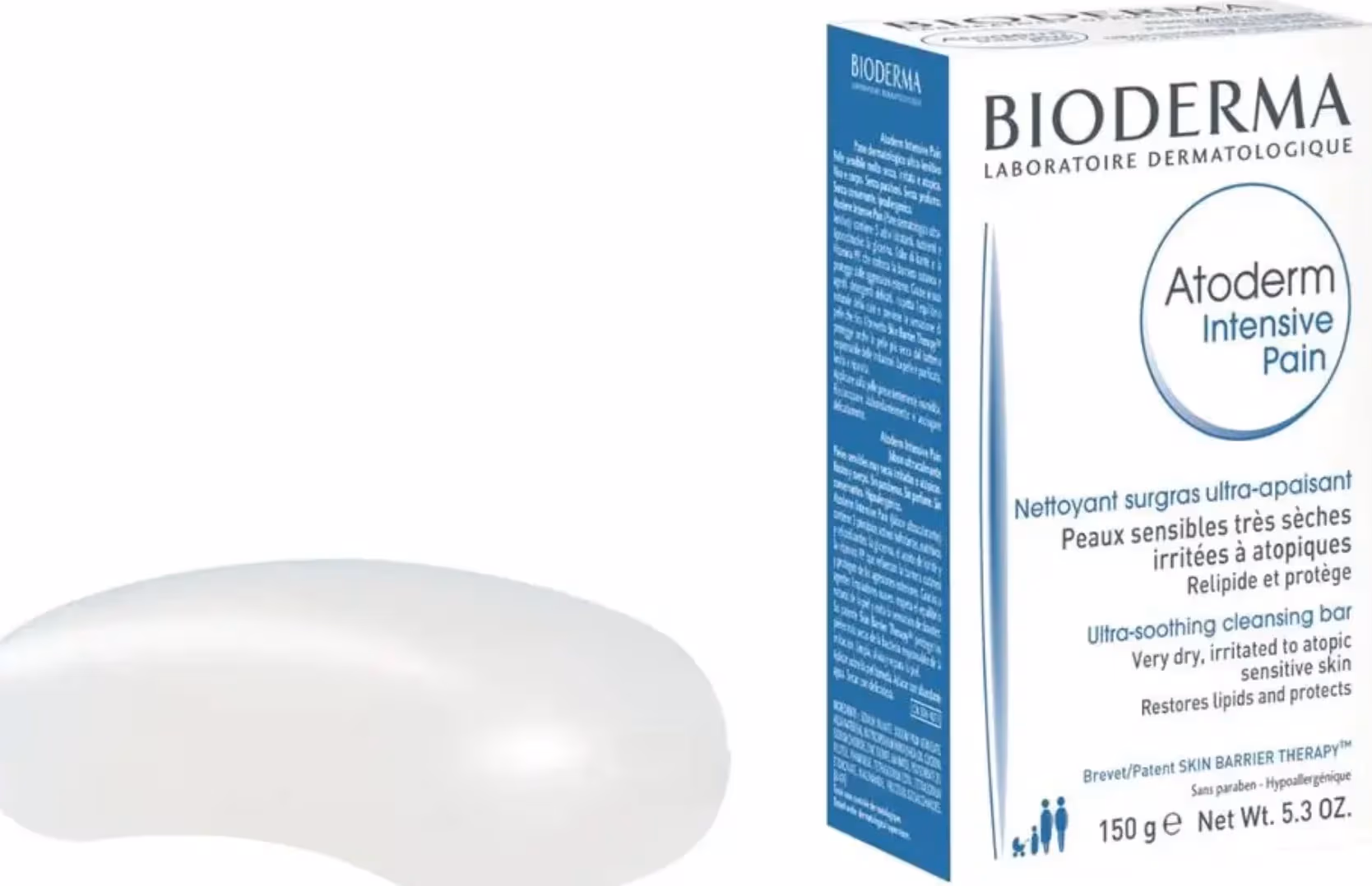 Bioderma Atoderm Oil-Rich Gentle Cleansing Soap for Dry Skin 150g