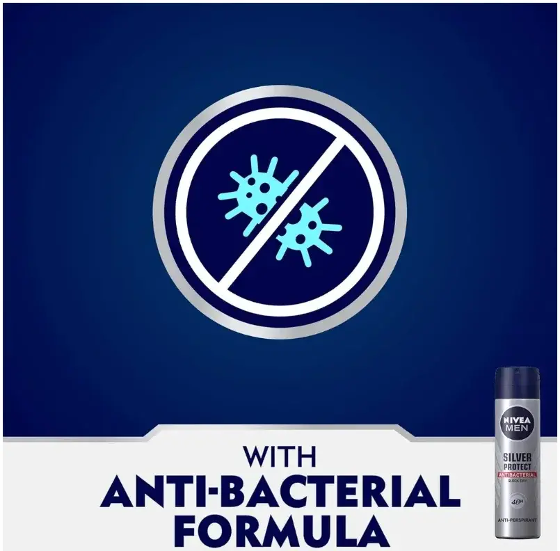 Nivea Men Silver Protect Body Spray 150mL