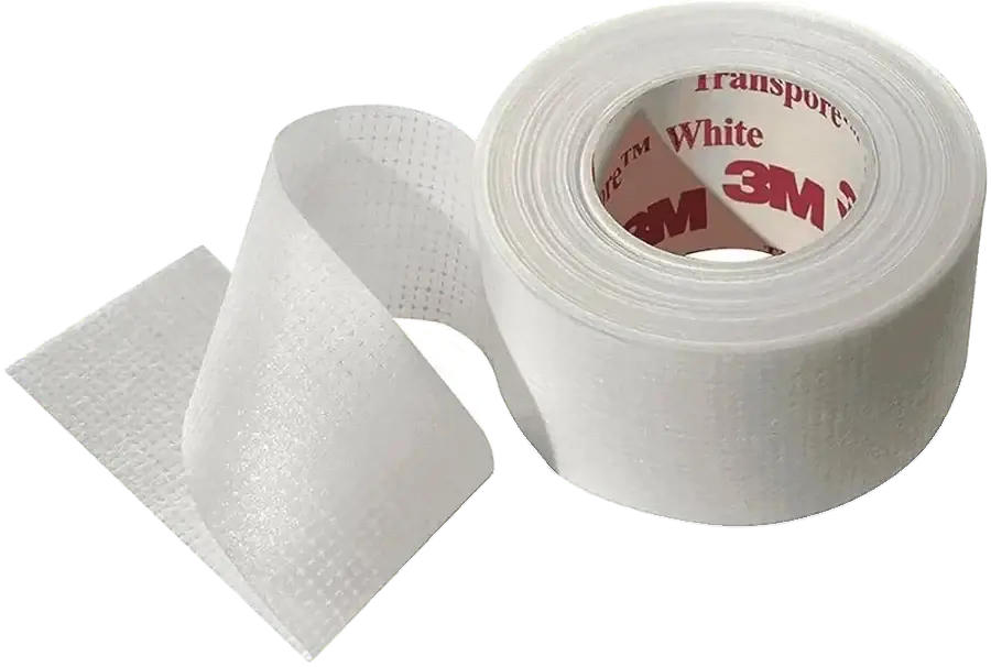 3M Transpore Surgical Tape 1/2 inch x 10 yards pack