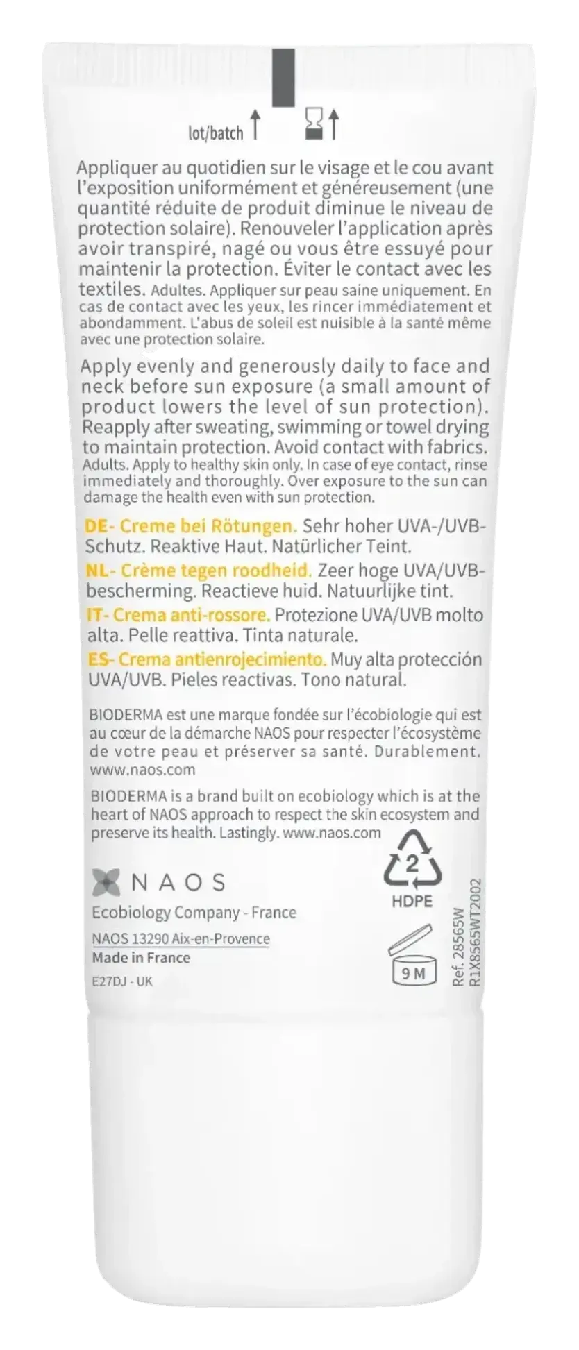 Bioderma Photoderm AR SPF50+ Anti-Redness Tinted Sunscreen Cream 30ml