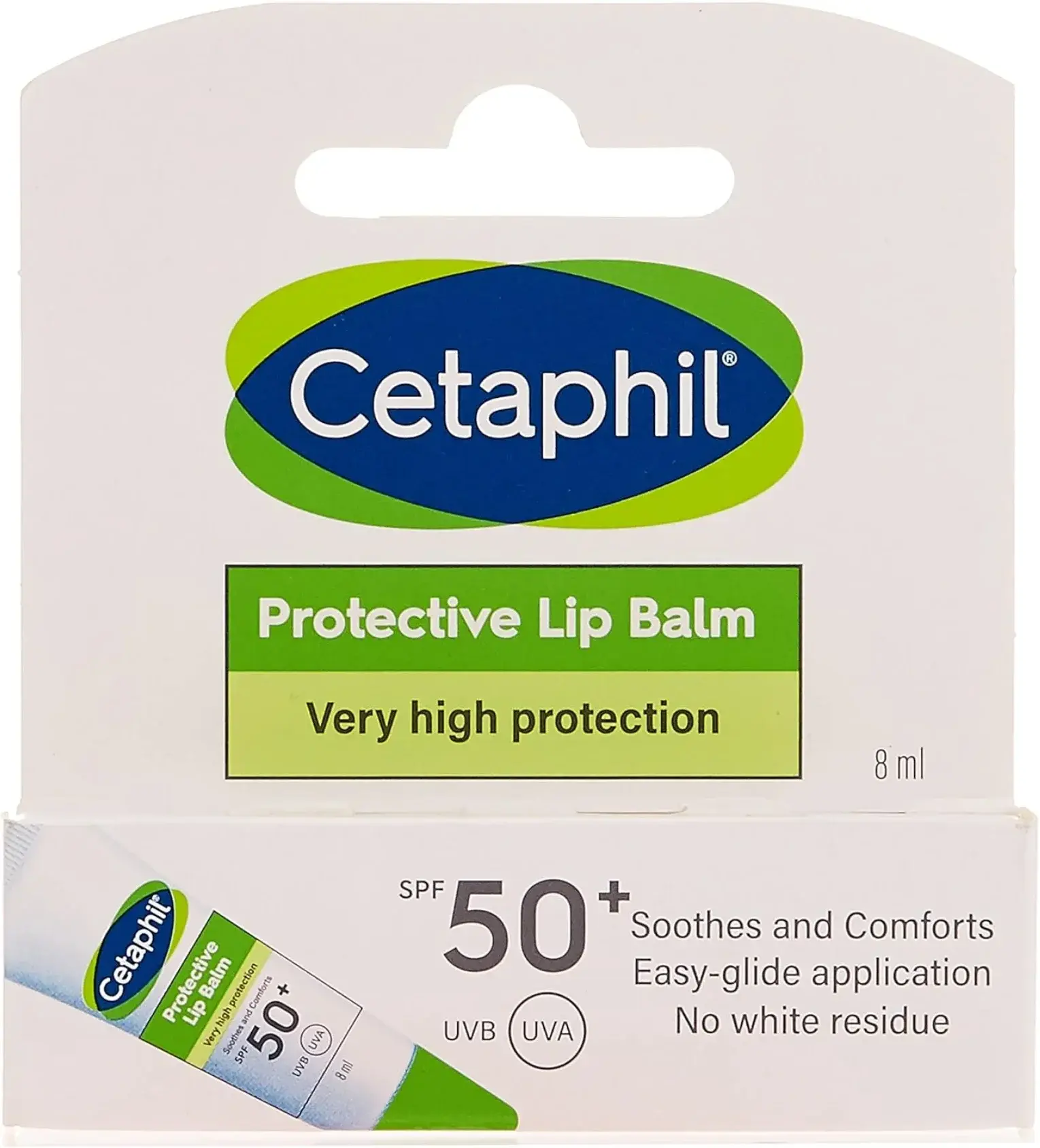 Cetaphil Moisturising SPF50 Sun Protecting Lip Balm 8ml