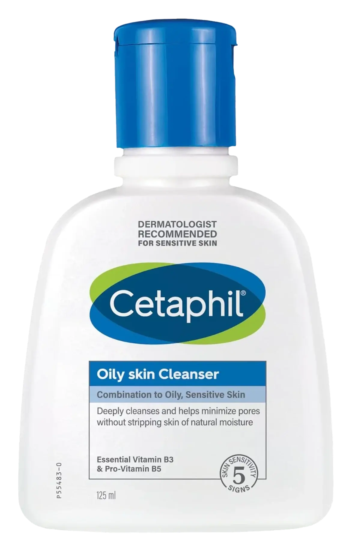 Cetaphil Gentle Dermacontrol Oil-Removing Facial Cleanser for Oily Skin 125ml pack