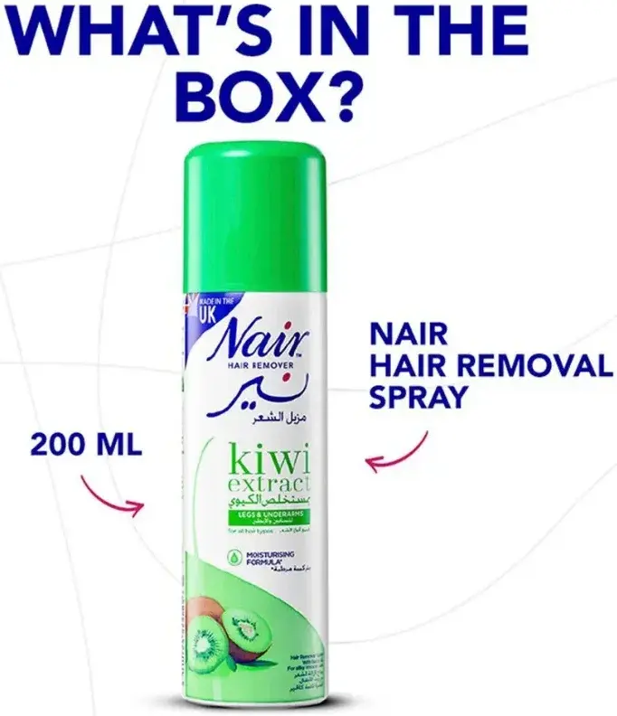 Nair Hair Removal Spray Kiwi 200mL