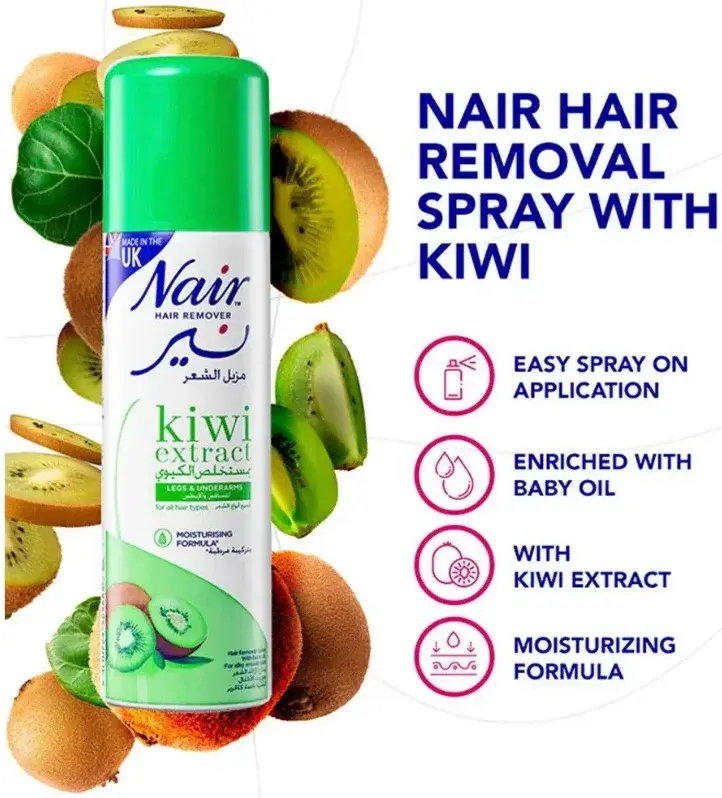 Nair Hair Removal Spray Kiwi 200mL