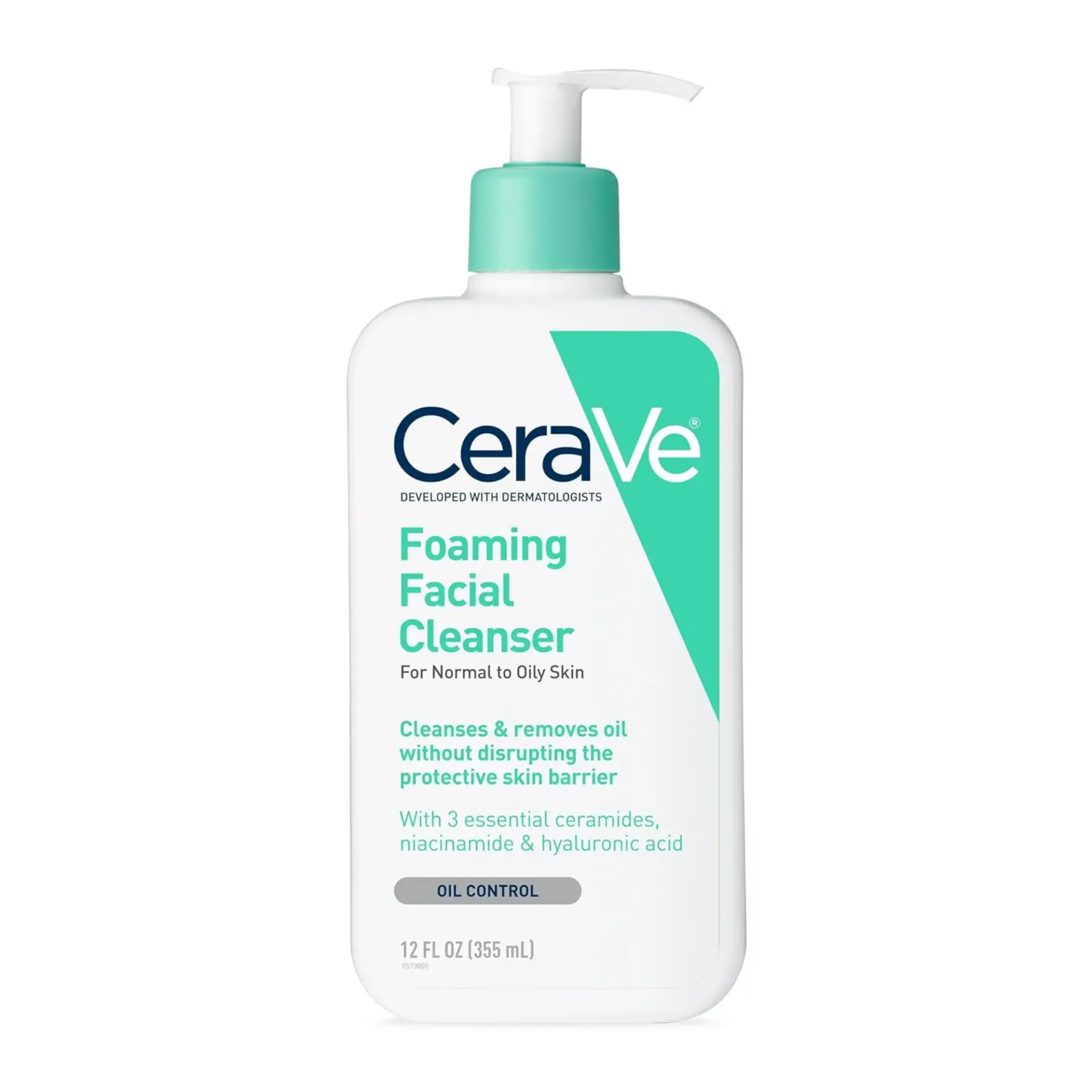 CeraVe Foaming Facial Cleanser for Normal to Oily Skin 236ml