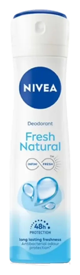 Nivea Deodorant, Fresh Natural, Women, 150 mL pack