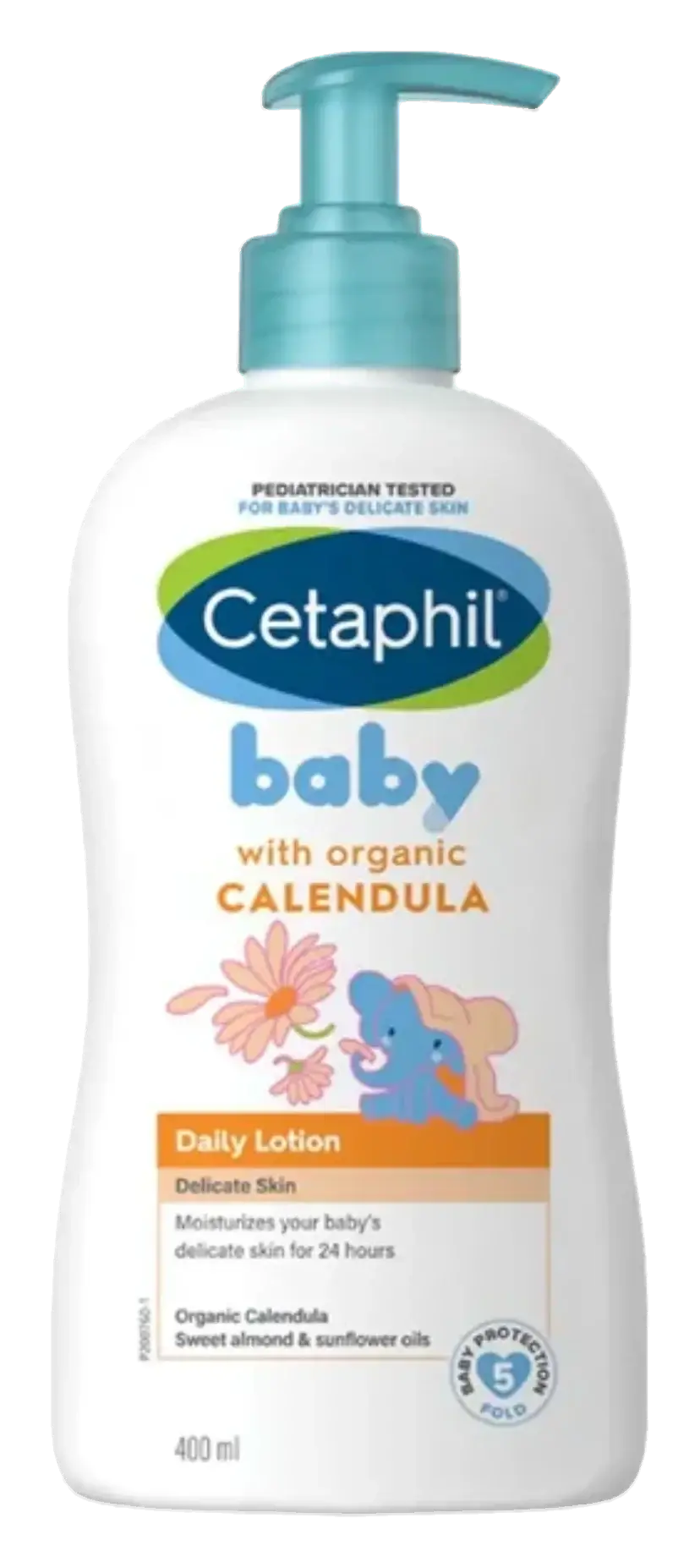 Cetaphil Baby Calendula Daily Gentle Moisturising Lotion with Pump 400ml pack