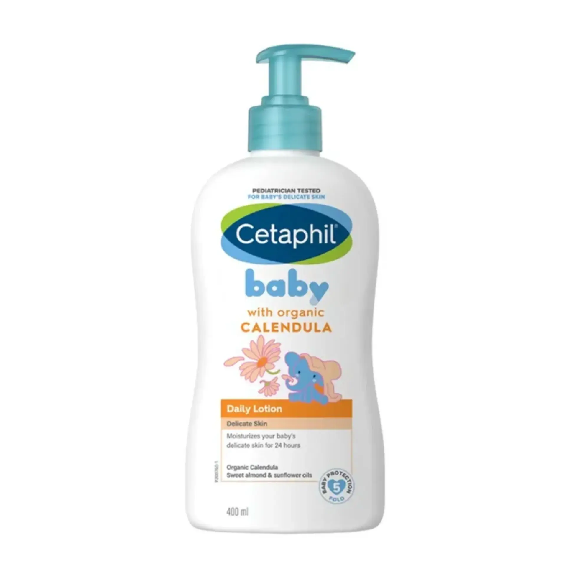 Cetaphil Baby Calendula Daily Gentle Moisturising Lotion with Pump 400ml pack