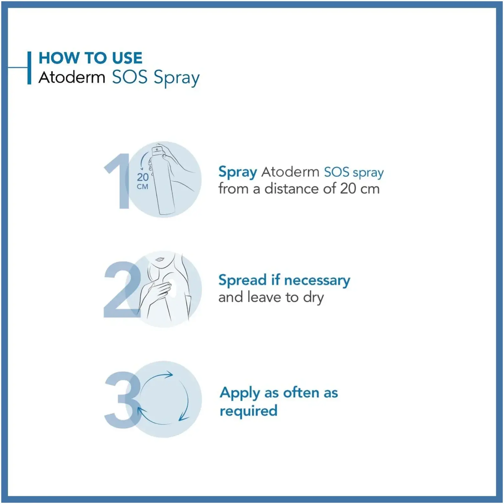 Bioderma Atoderm SOS Soothing Anti-Itch Relief Aerosol Spray 200ml