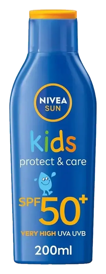 Nivea Nv868 Sun Kids Caring Spf50+ Lotion 200mL pack