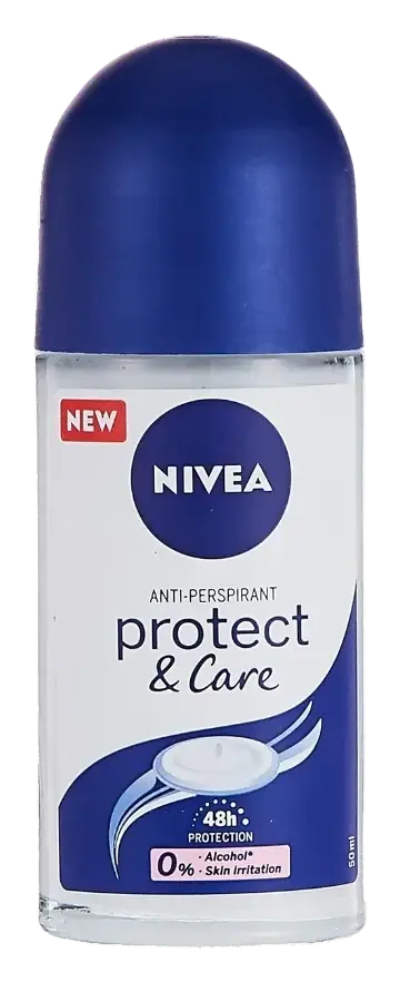 Nivea Nv183 Deo Roll On Protect & Care 50mL pack