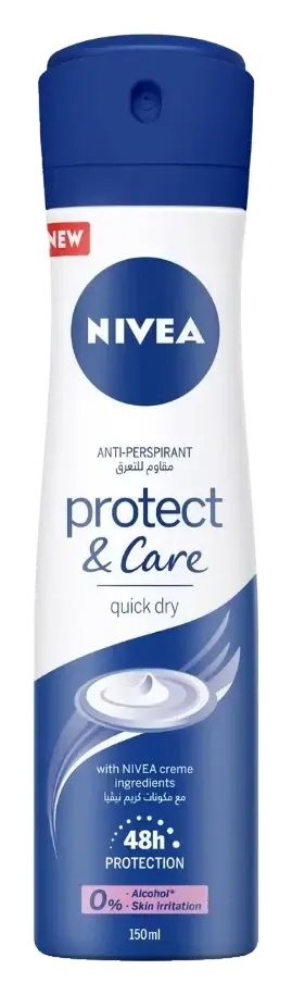 Nivea Nv198 Deo Spray Protect & Care 150mL pack