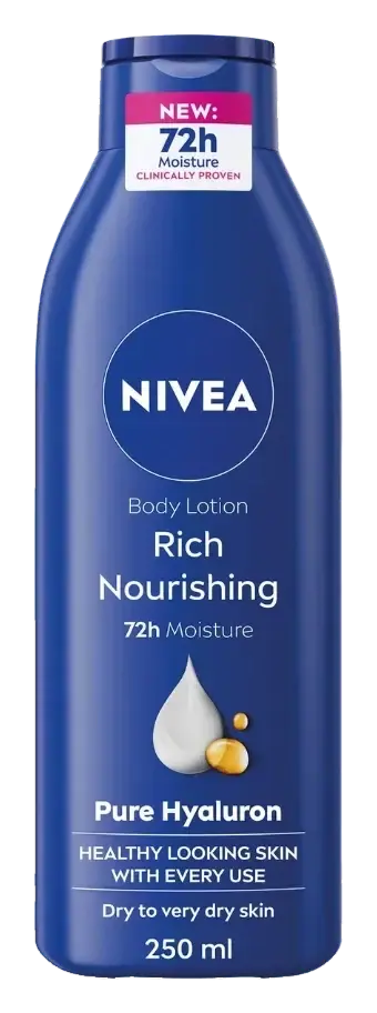 Nivea Nv051 Nourshing Body Lotion 250mL pack