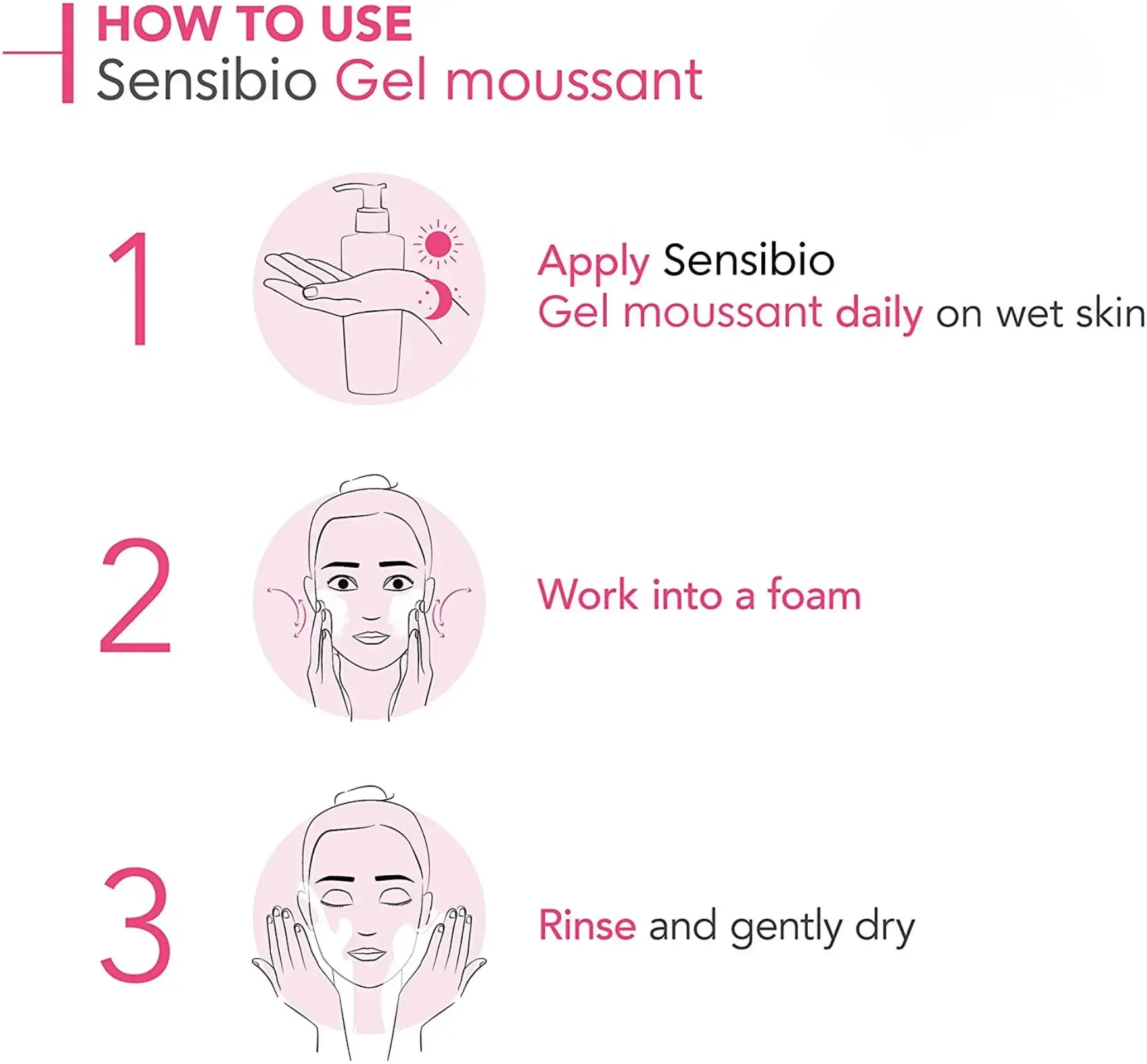 Bioderma Sensibio Soothing Micellar Cleansing Foaming Gel for Sensitive Skin 100ml
