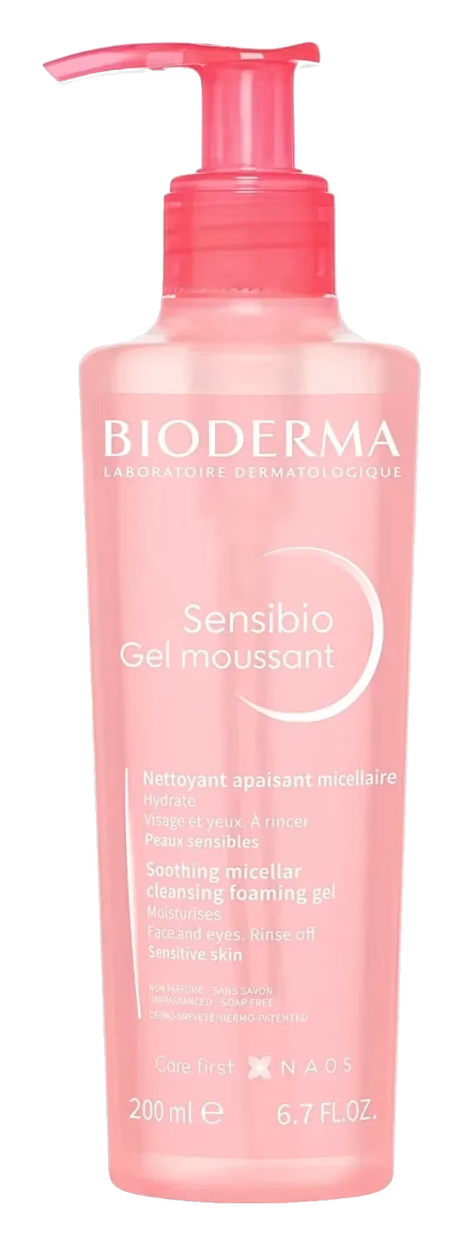 Bioderma Sensibio Soothing Micellar Cleansing Foaming Gel for Sensitive Skin 200ml pack