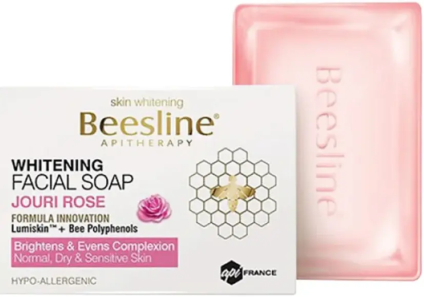 Beesline Whitening Soap Jouri Rose 85Gm pack
