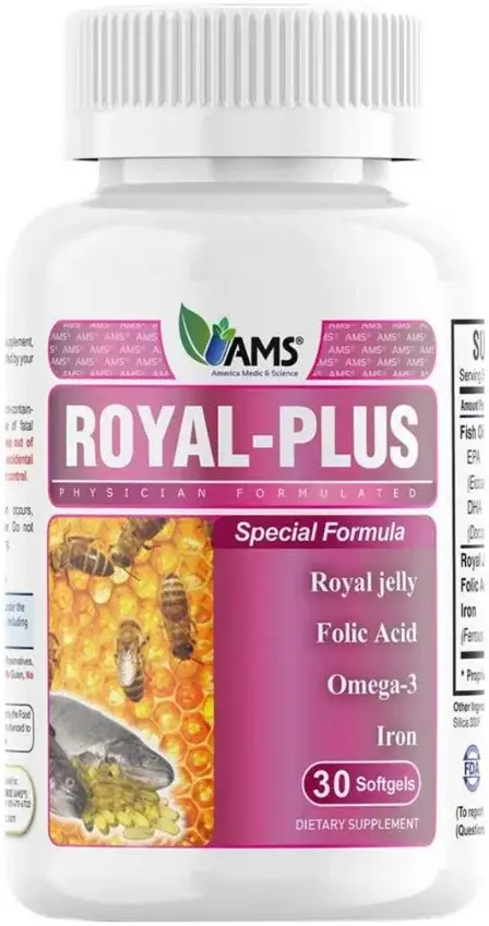 Ams Royal Plus Softgels 30S