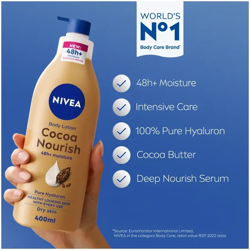 Nivea Body Lotion Cocoa Butter 400Ml
