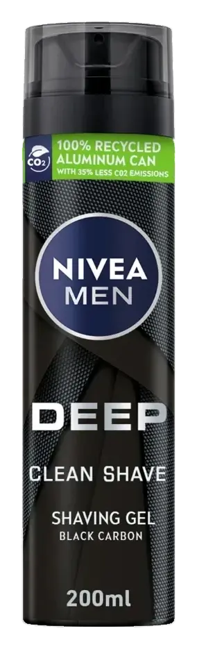 Nivea Men Deep Clean Shave Gel 200Ml pack