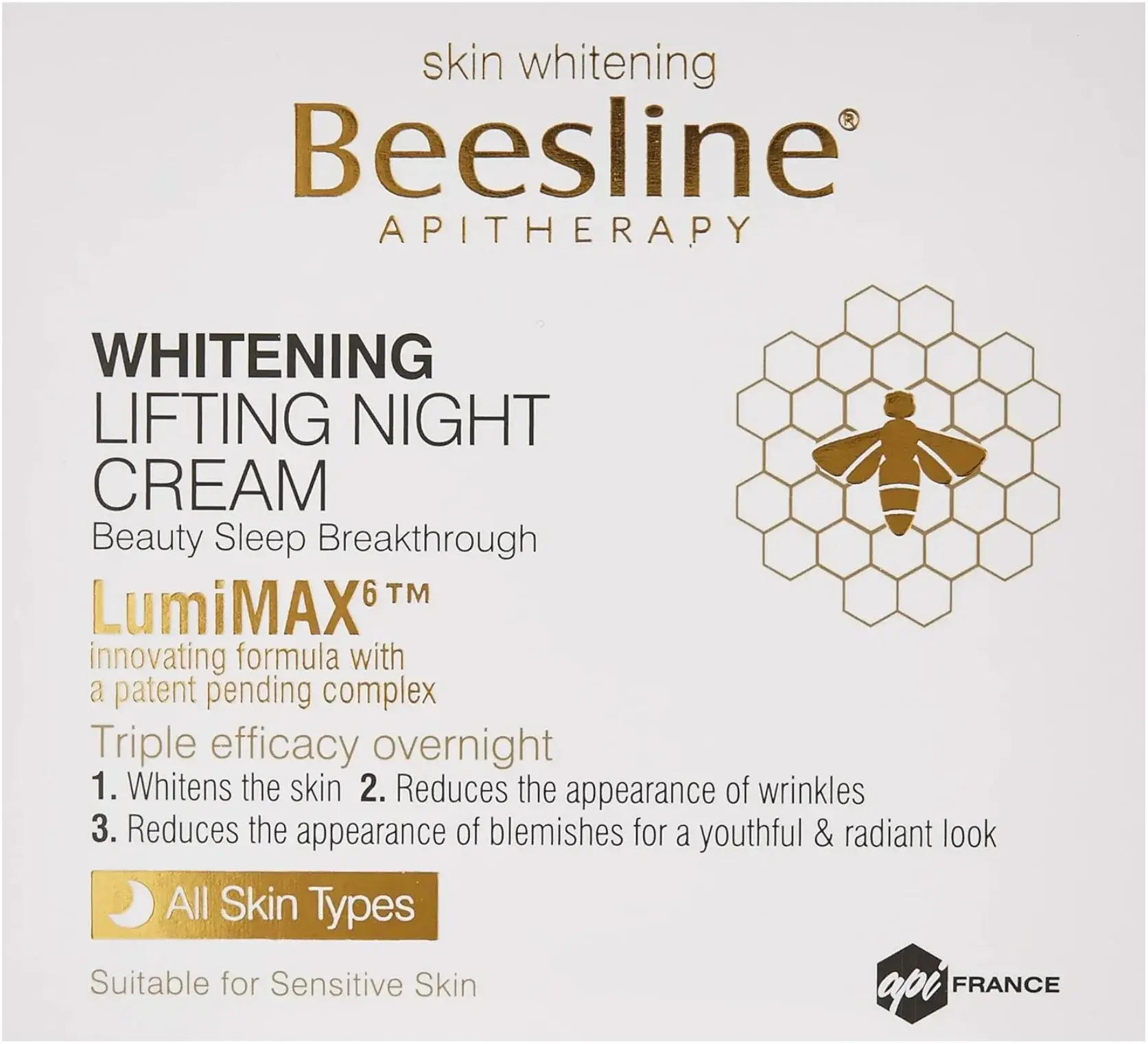 Beesline Whitening Lifting Anti-Aging Night Face Cream 50ml