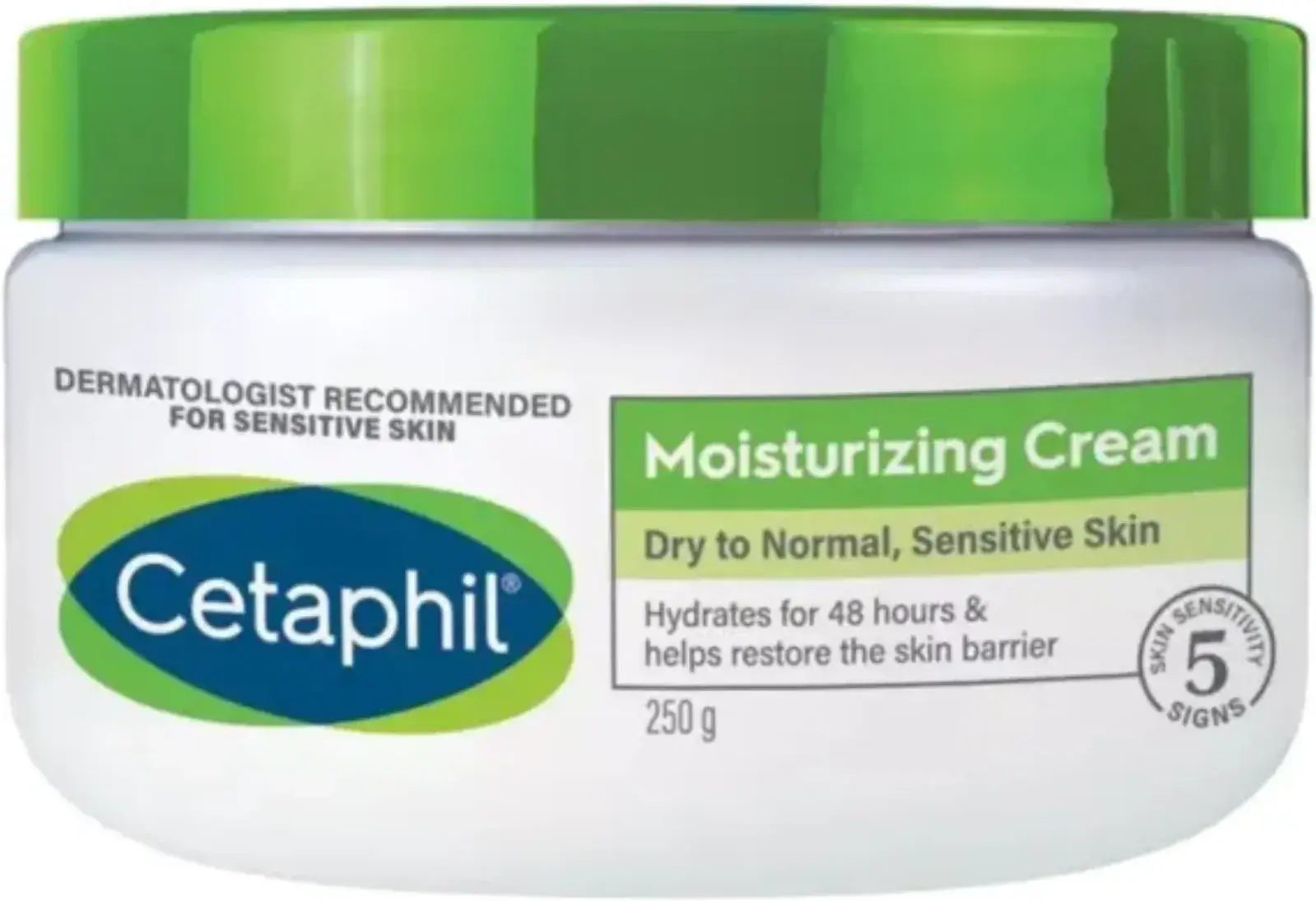 Cetaphil Moisturising Cream for Dry to Very Dry Skin Jar 250g pack