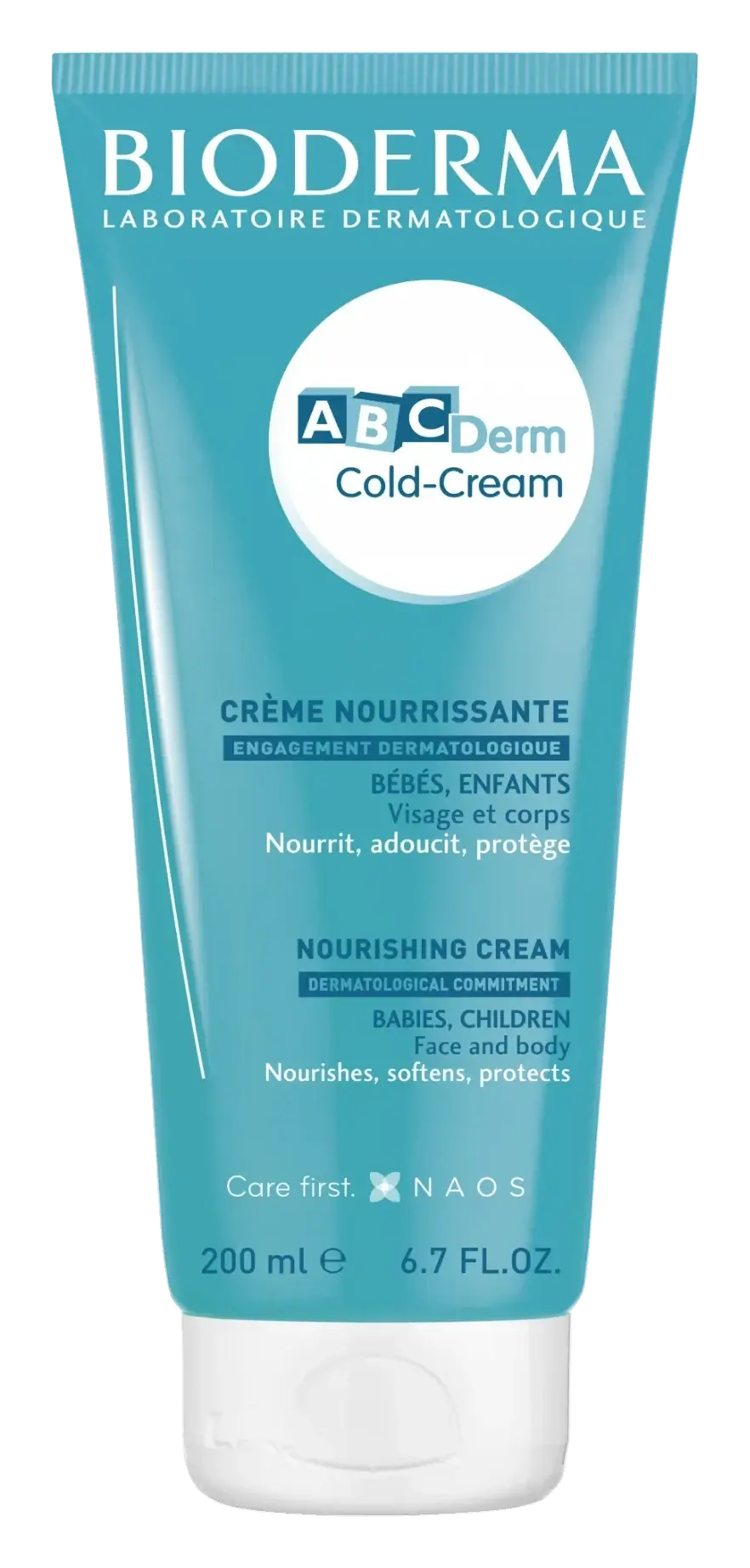 Bioderma ABC Derm Cold Cream Nourishing Baby Skin Barrier Cream 200ml pack