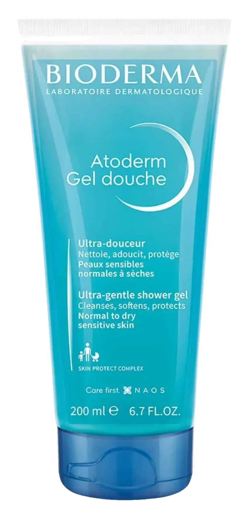 Bioderma Atoderm Gentle Moisturising Shower Gel for Dry Skin 200ml pack