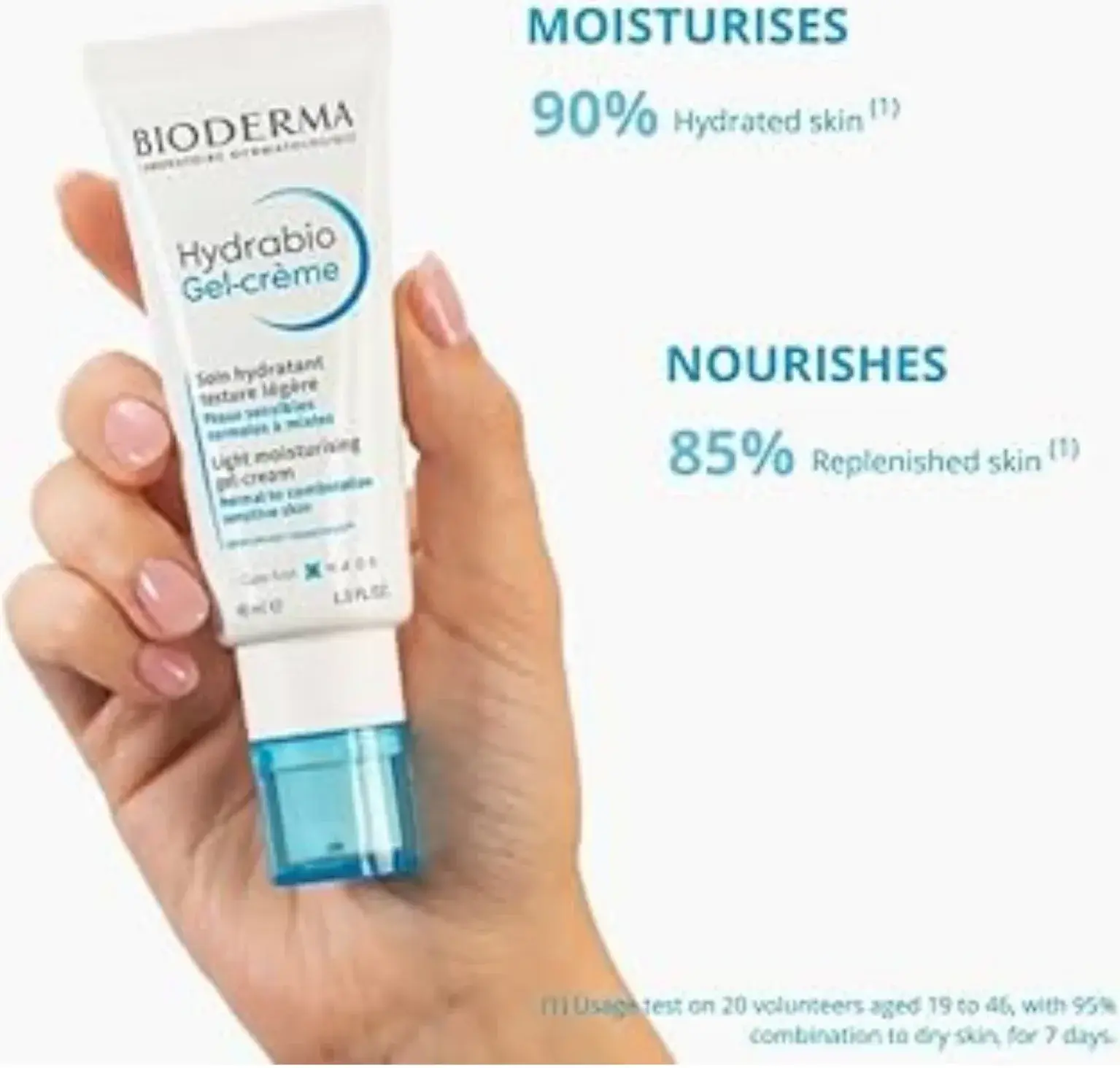 Bioderma Hydrabio Gel-Cream Lightweight Moisturiser for Sensitive Skin 40ml
