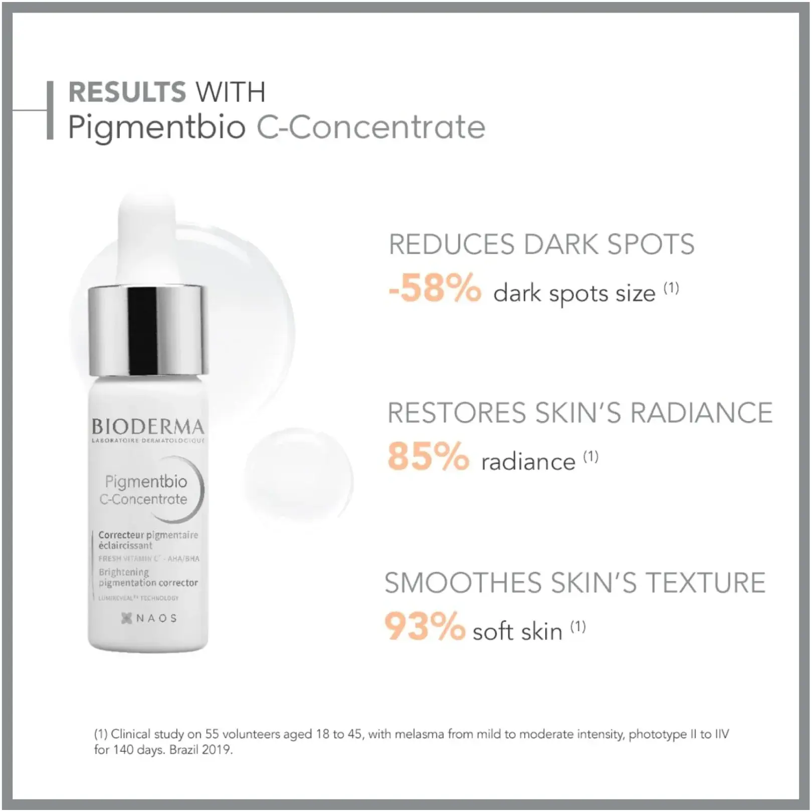 Bioderma Pigmentbio C-Concentrate Vitamin C Brightening Complexion Corrector 15ml